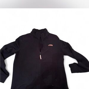 Vineyard Vines Black Quarter-Zip Shep Shirt
